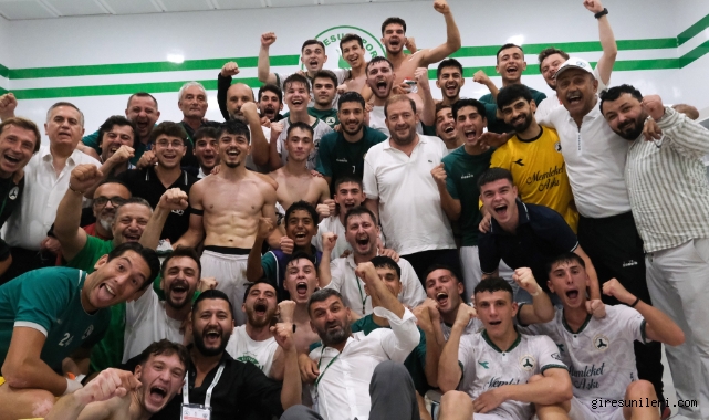 Giresunspor 3 puanla başladı