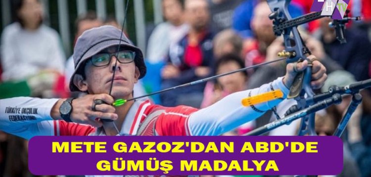 METE GAZOZ'DAN ABD'DE GÜMÜŞ MADALYA