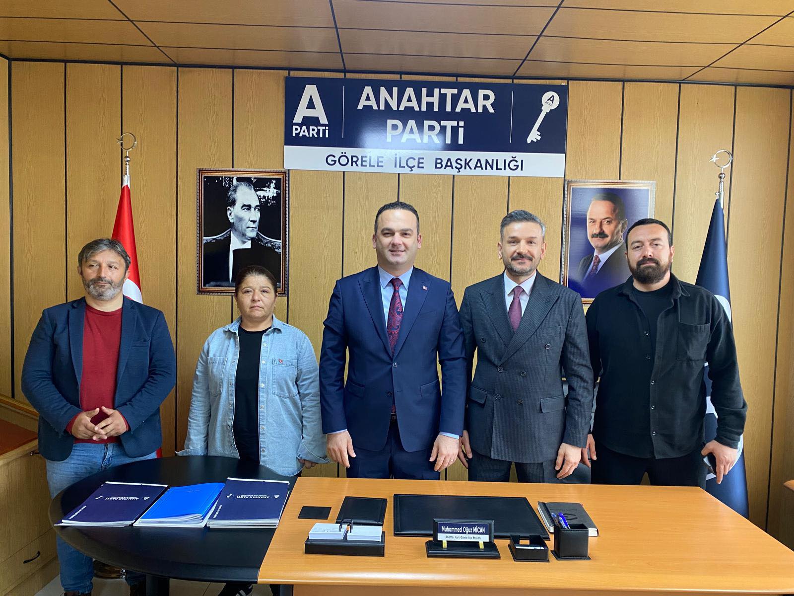 Başkan Hasbi Dede, ‘Görele için birlikte hareket’ sloganıyla Anahtar Parti Görele’ Ziyaret Etti