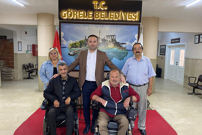 CHP Görele Engelliler Komisyonu’ndan Başkan Dede’ye Teşekkür Ziyareti