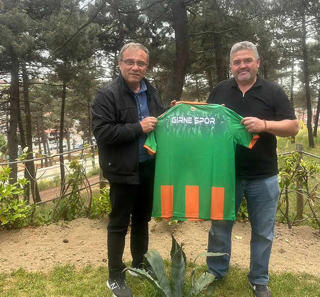 Girnespor yönetiminden Anlamlı Ziyaret.