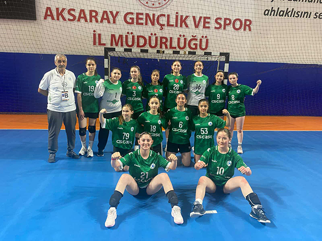 Görele’nin Sultanları Kızlar Hentbol Türkiye Şampiyonası’na Veda Etti.